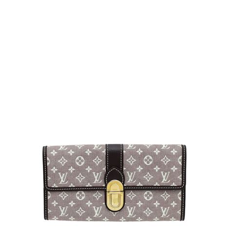 louis vuitton mini lin wallet|Sarah Wallet .